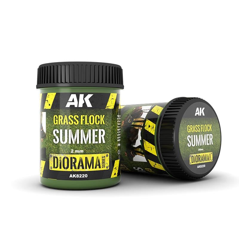 AK 8220 2mm. Yaz Çimleri Flok Dokusu