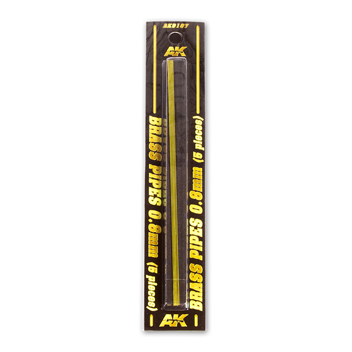 AK 9107 Prinç Boru 0,8 mm. Çap, 200 mm. Boy, 5 Adet