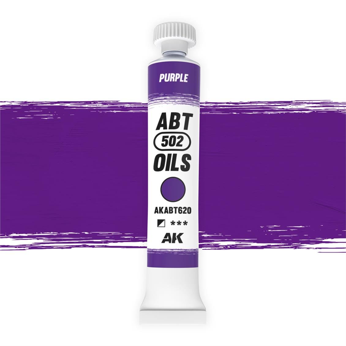 AK ABT305 20 ml. Yağlı Boya, Purple