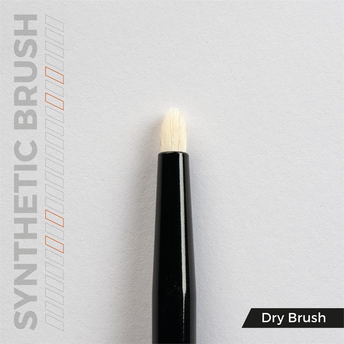 AK AKB023 No.S Sentetik Kıllı, Dry Brush Fırçası