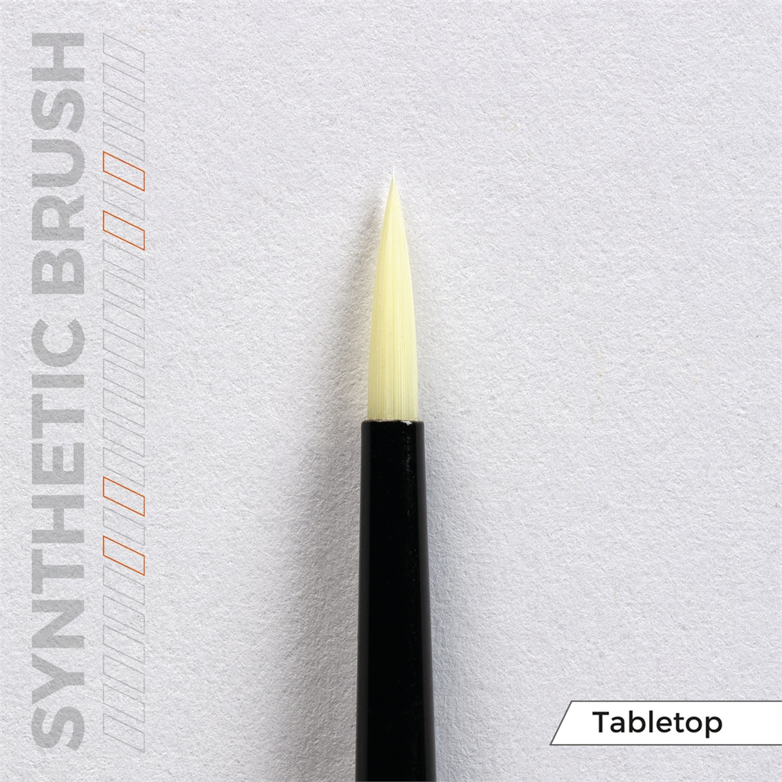 AK B102 Table Top Sentetik Fırça Seti, 3 Adet