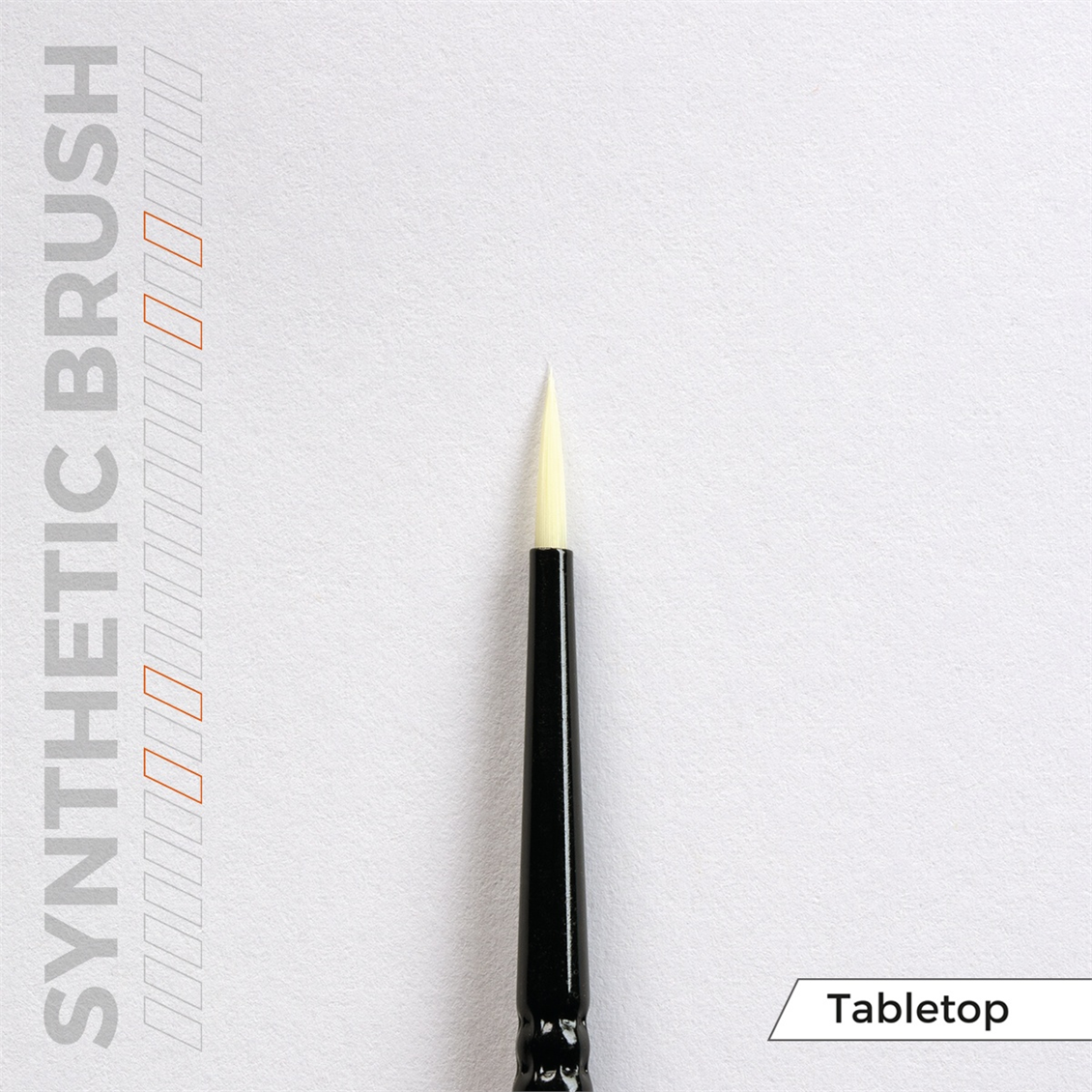 AK B102 Table Top Sentetik Fırça Seti, 3 Adet