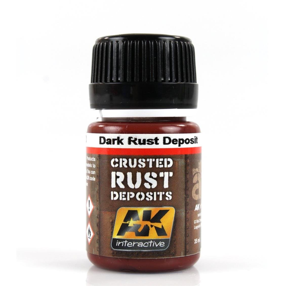 AK Interactive 4110 3x35 ml. Pas Öbekleri Efekti, Enamel Model Boyası Seti