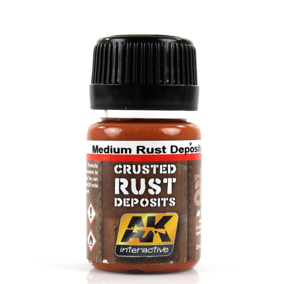 AK Interactive 4110 3x35 ml. Pas Öbekleri Efekti, Enamel Model Boyası Seti