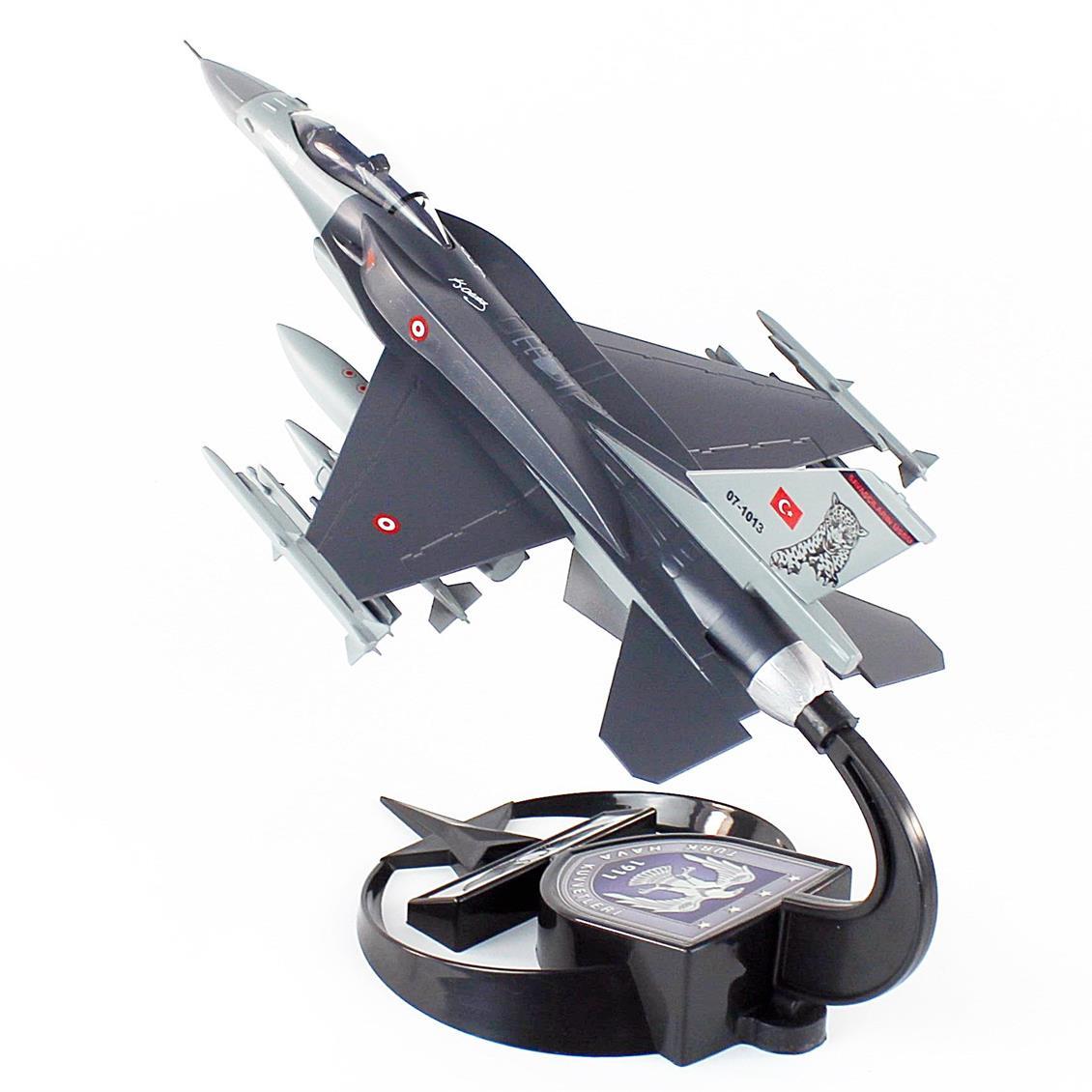 AkbaModel 1/48 Ölçek, F-16 Block 50+ Pars Filo Savaş Uçağı, Sergilemeye Hazır Standlı Model