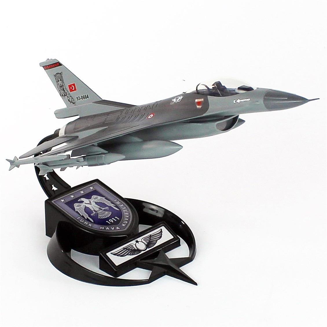 AkbaModel 1/48 Ölçek, F-16 Pars Filo Muharip Savaş Uçağı, Sergilemeye Hazır Standlı Model