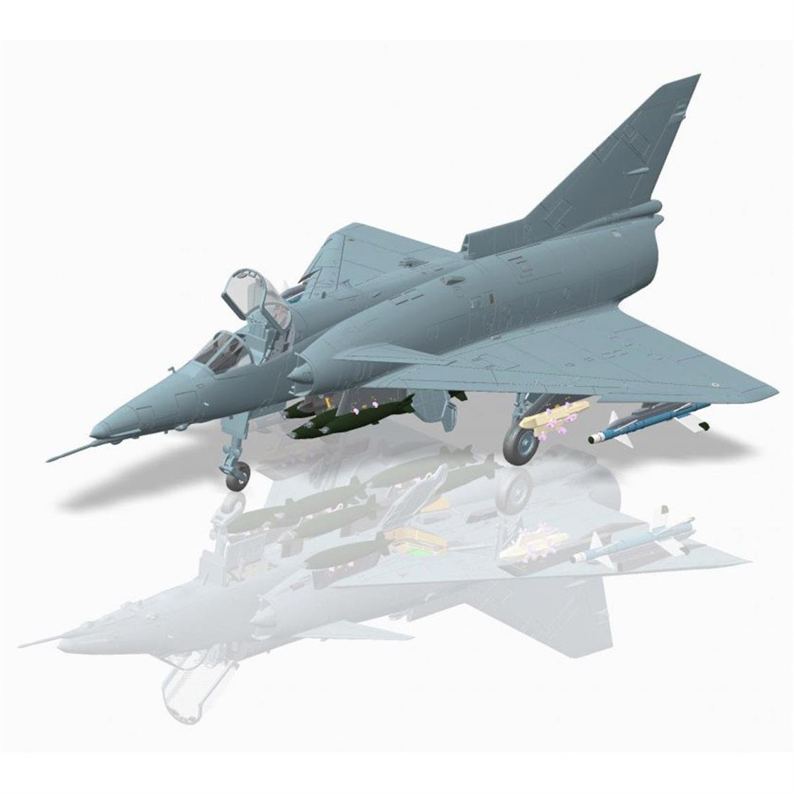 AMK 86002 1/72 Ölçek, KFIR C2/C7, Savaş Uçağı Plastik Model Kiti