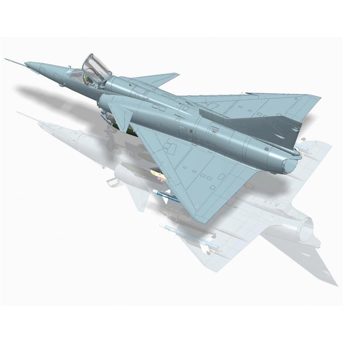 AMK 86002 1/72 Ölçek, KFIR C2/C7, Savaş Uçağı Plastik Model Kiti