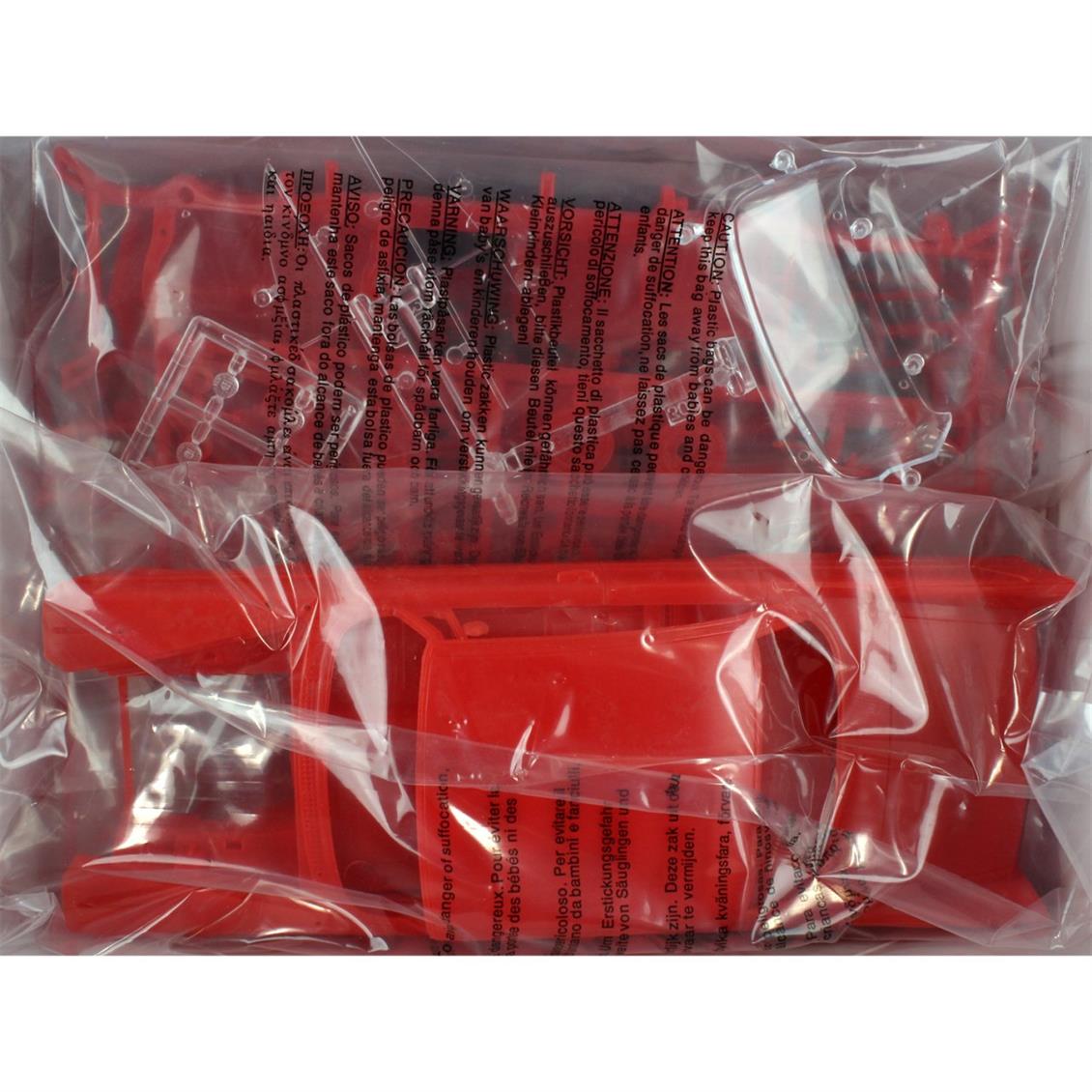 AMT 801M 1/25 Christine 1958 Plymouth Belvedere-Red Araba Demonte Plastik Maketi