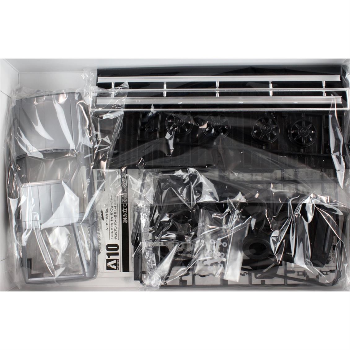 Aoshima 01187 1/24 Geleceğe Dönüş Araba Maketi Seri 3