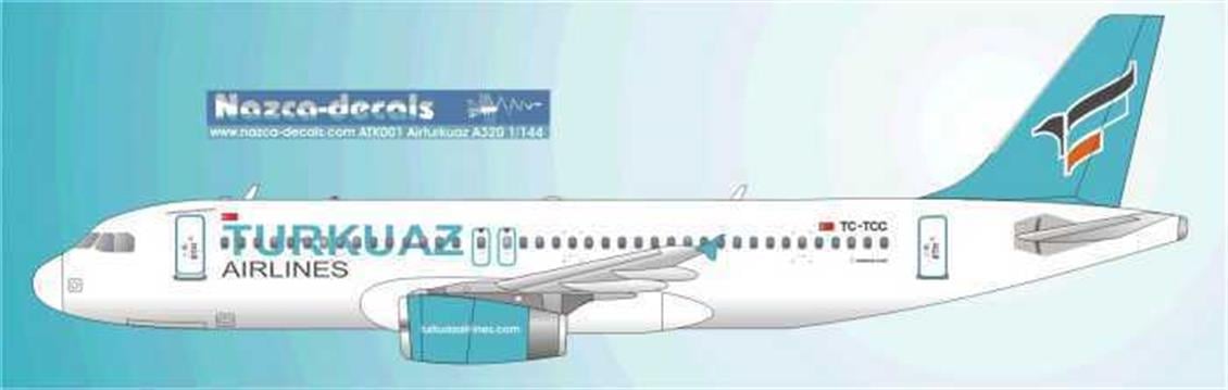 ATK001 1/144 AİR TURKUAZ A320 CLASSİC