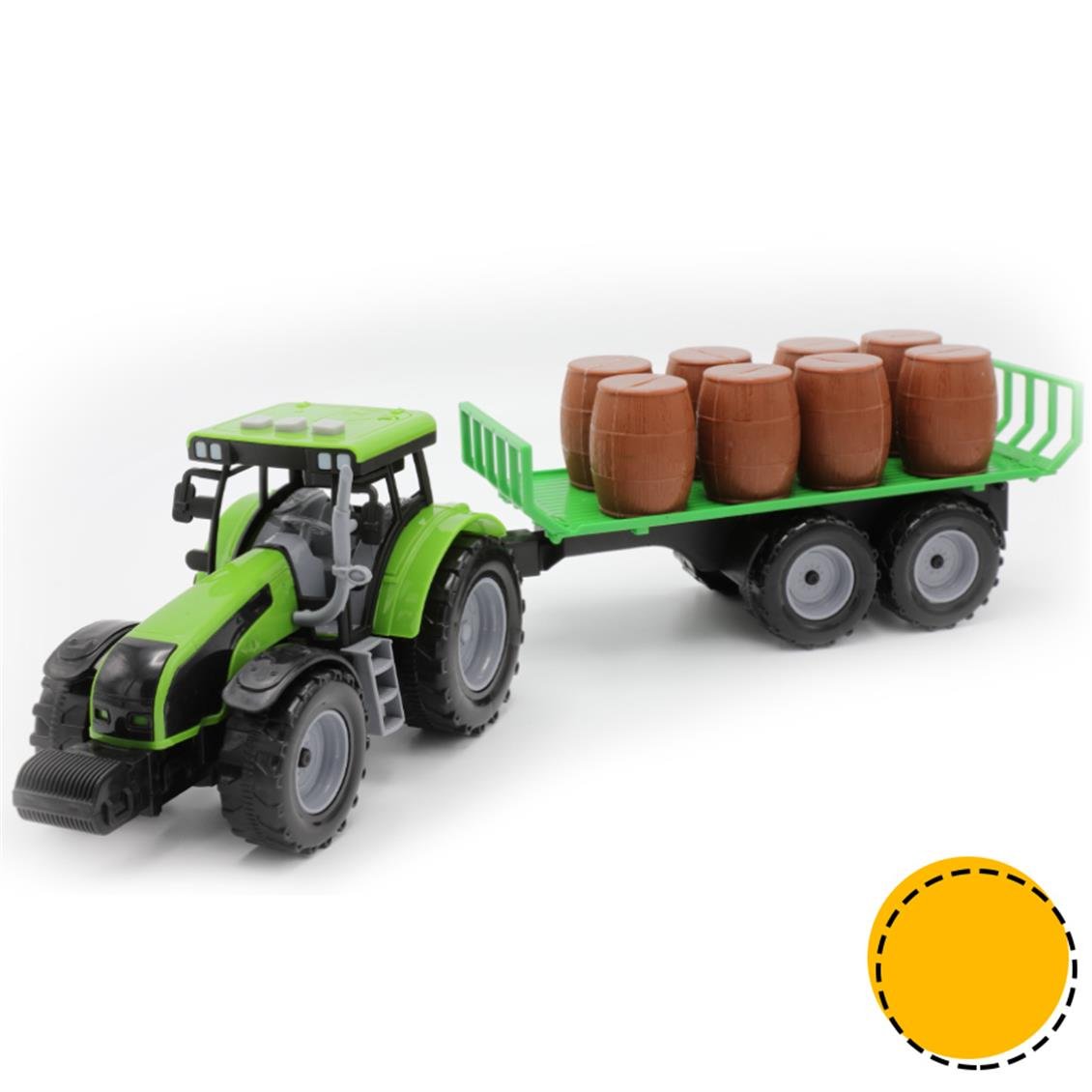 Aya Toys 40326 Fıçılı Traktör Pilli