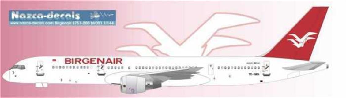 BIR001 1/144 BİRGENAİR B757   