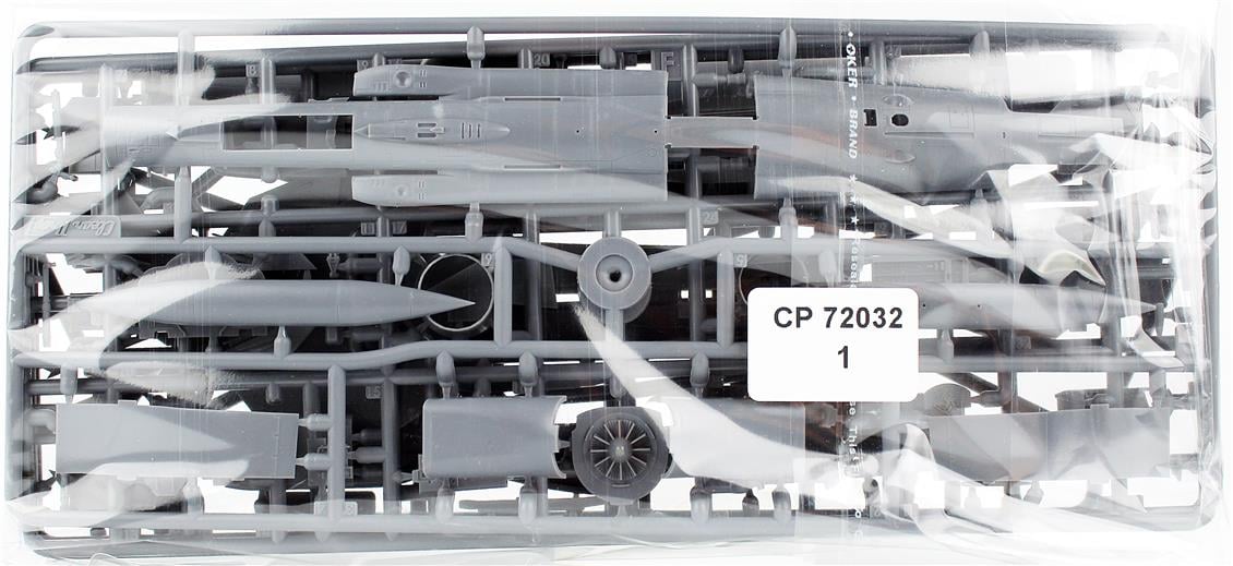 Clear Prop Models 72032 1/72 Ölçek, MiG-23ML/MLA Flogger-G, Askeri Jet Uçağı, Plastik Model Kiti