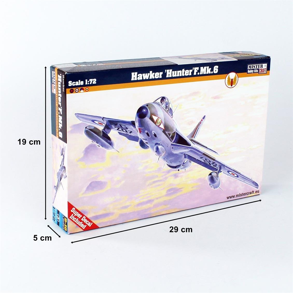 D-10 1/72 Hawker Hunter F.Mk.6