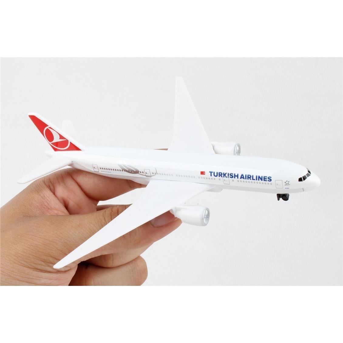 Daron 86RT-5404 Turkish Airlines Boeing B787, 12,5 cm. Metal Gövde, Plastik Kanatlar, Sergilemeye Hazır Model Yolcu Uçağı