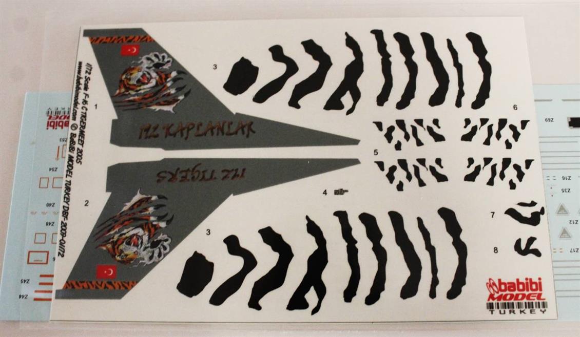 DBT01172 1/72 TURAF F-16C 192.KAPLAN FİLO