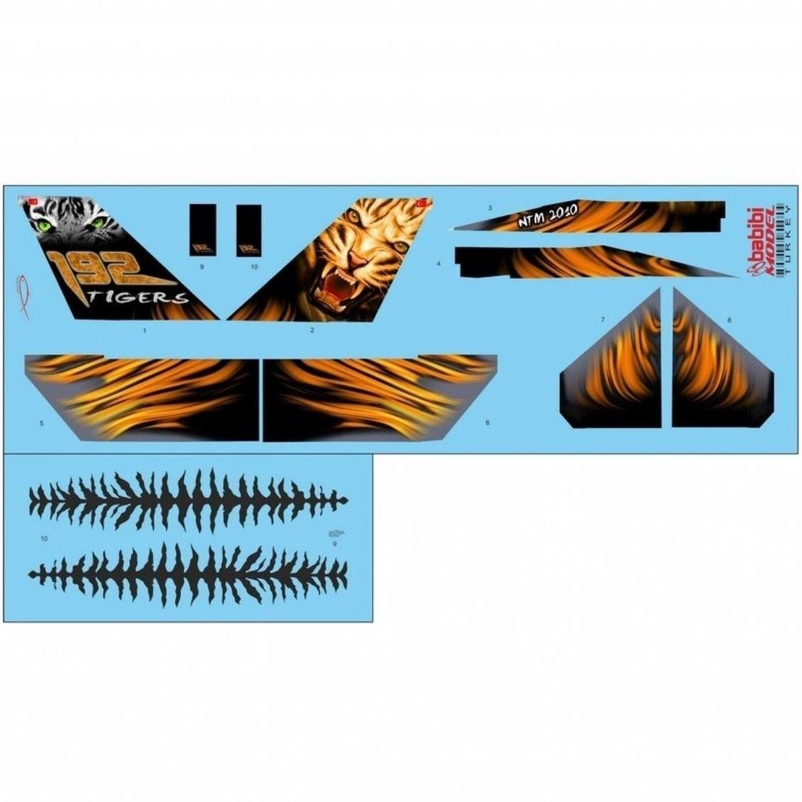 DBT01177 1/72 F-16C TİGERMEET 2010