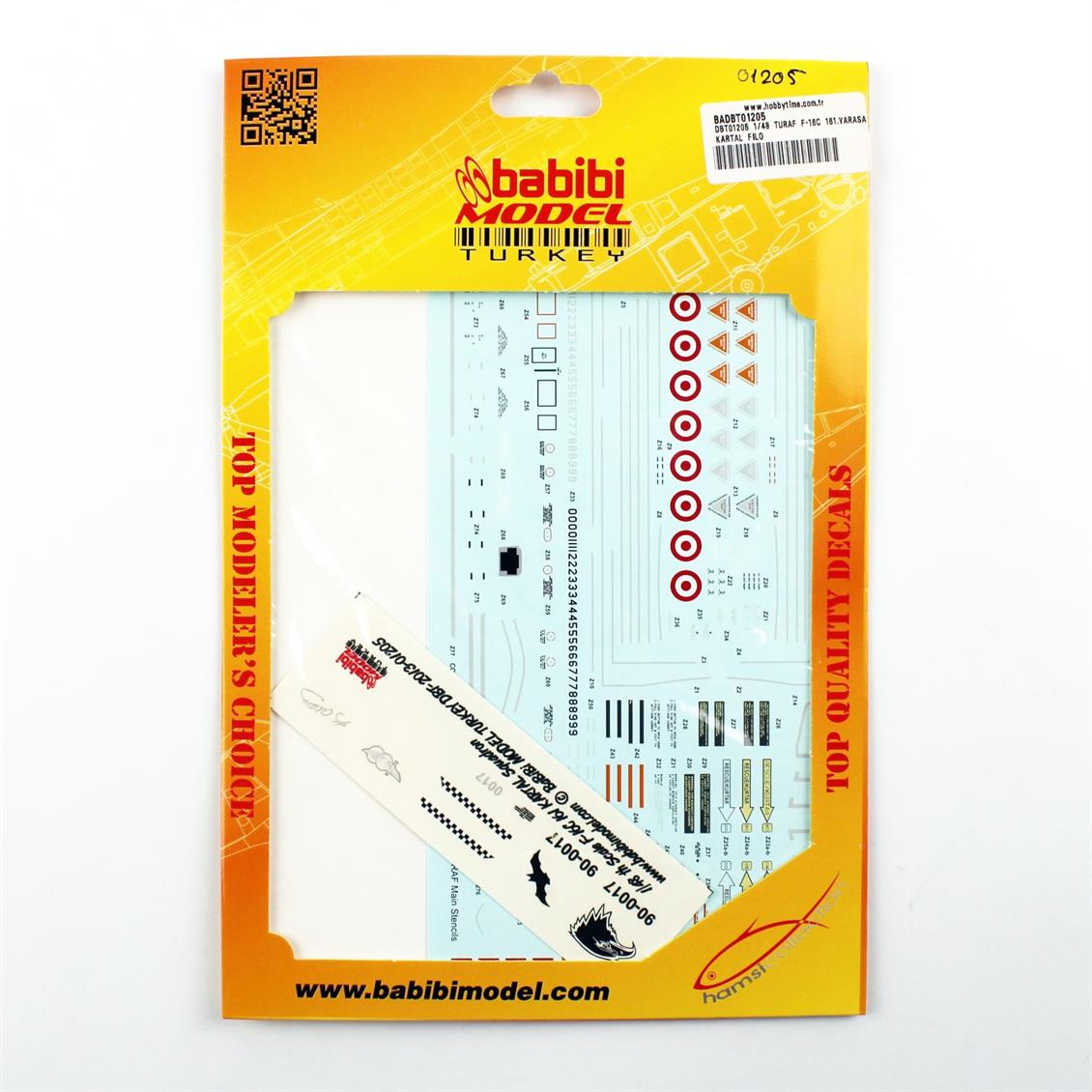 DBT01205 1/48 TURAF F-16C 161.YARASA&KARTAL FİLO