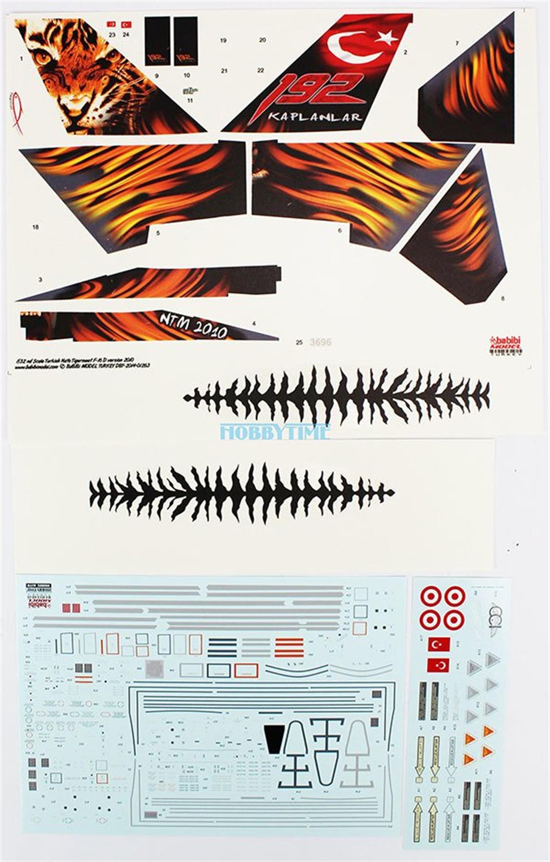 DBT01263 1/32 F-16D NTM-2010