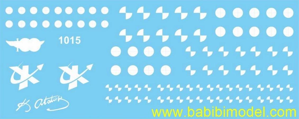 DBT01315 1/48 F-16-C 401 Test Filo Decal Set