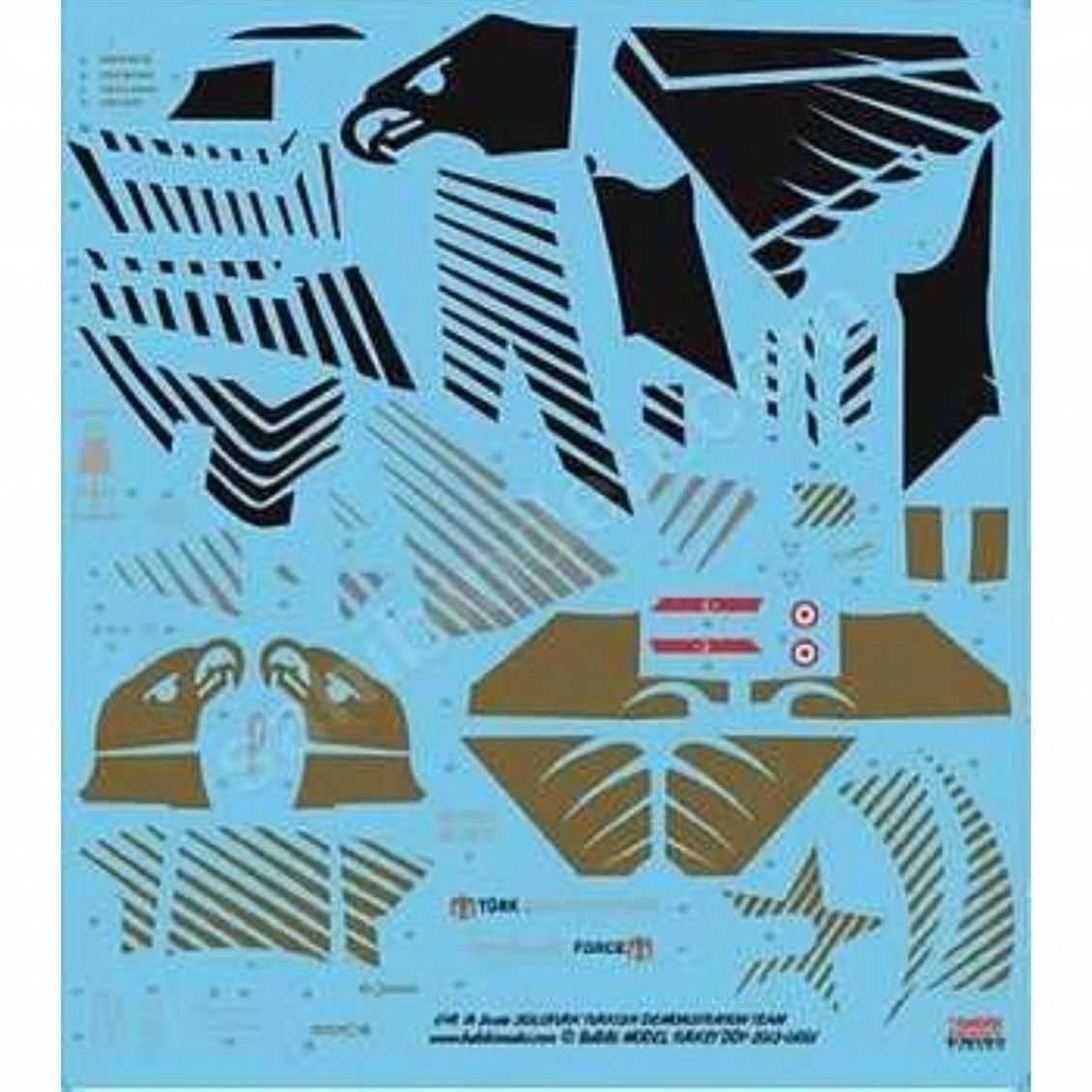 DDT01001 1/48 SOLOTÜRK DECAL SET