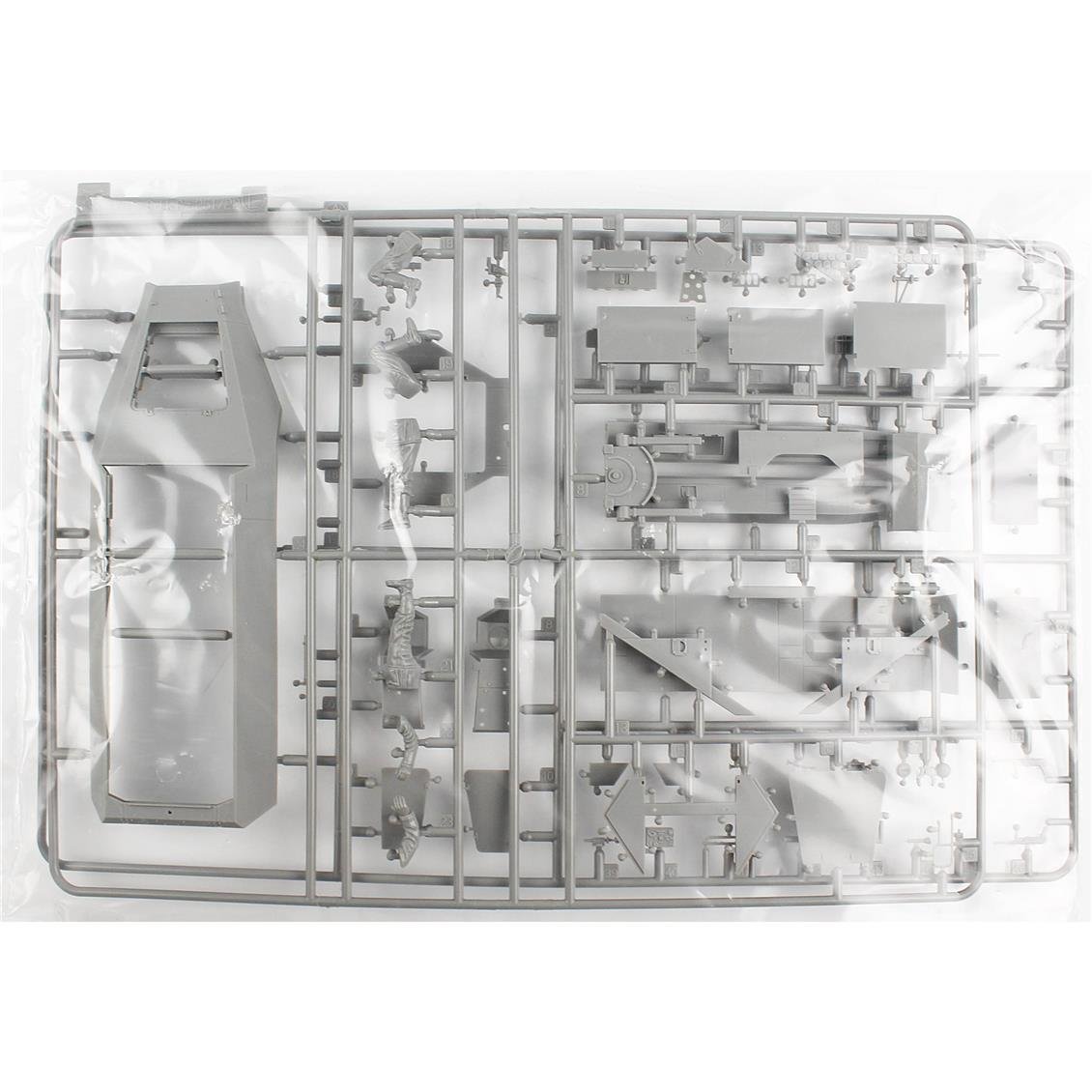 Dragon 6664 1/35 Ölçek, Sd.Kfz.251/1 Ausf.D Personel Taşıyıcı ve 7.5cm PaK 40 Çekili Topu  (2 in 1) Plastik Model Kiti
