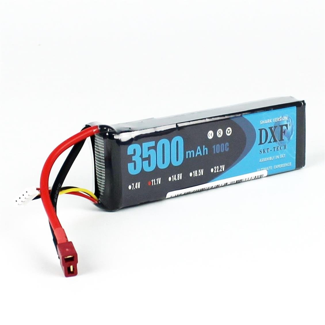 DXF Power 11.1V 3S 3500mAh 100C Softcase Lipo Batarya