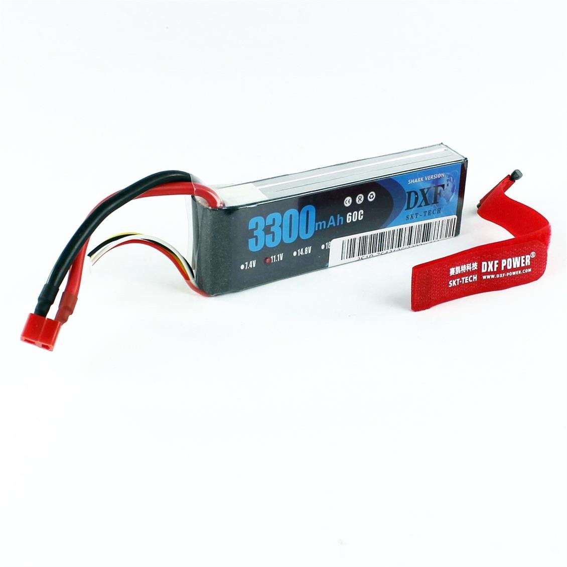 DXF Power 11.1V 3S 3300mAh 60C Hardcase Lipo Batarya