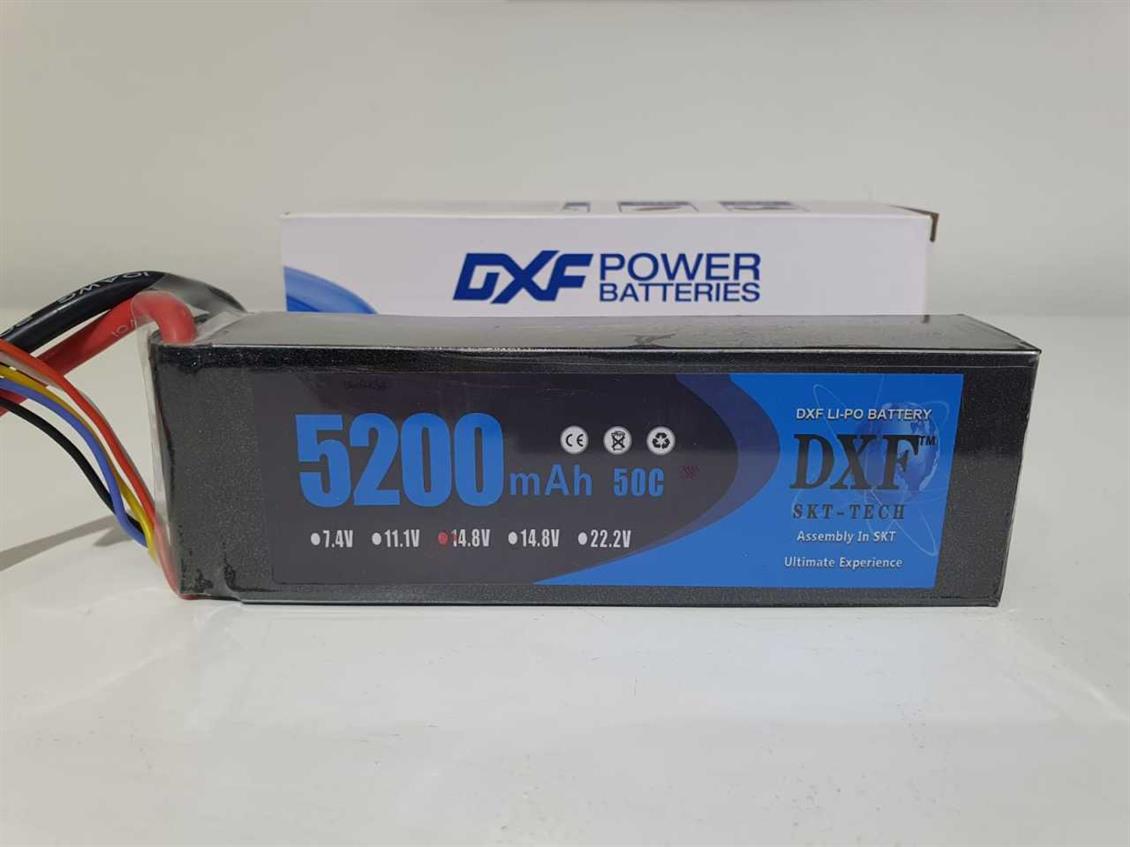 DXF Power 14.8V 5200mAh 45C 4s Softcase LiPo Batarya