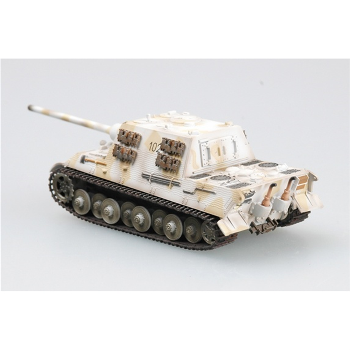 Easy Hobby 36115 1/72 Ölçek, Jagd Tiger (Porsche) S.Pz.Jag.Abt.653,Tank 102, Sergilemeye Hazır Plastik Model