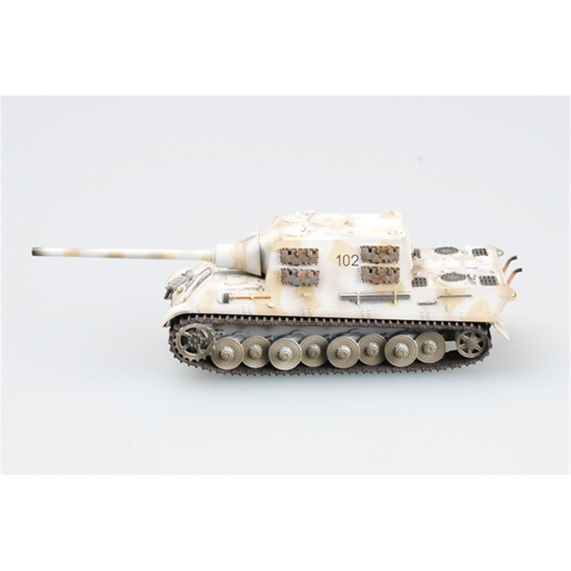 Easy Hobby 36115 1/72 Ölçek, Jagd Tiger (Porsche) S.Pz.Jag.Abt.653,Tank 102, Sergilemeye Hazır Plastik Model