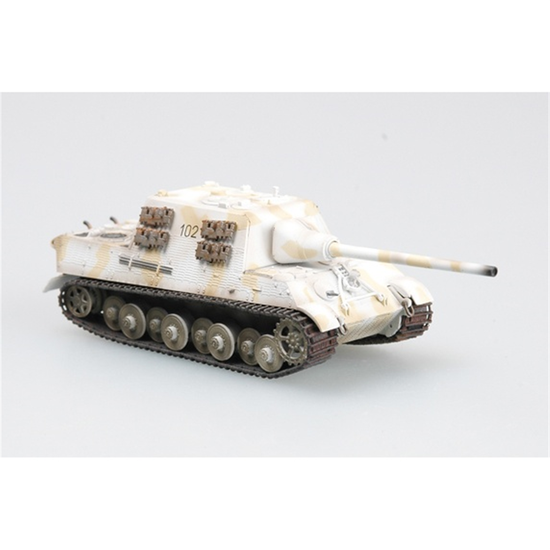 Easy Hobby 36115 1/72 Ölçek, Jagd Tiger (Porsche) S.Pz.Jag.Abt.653,Tank 102, Sergilemeye Hazır Plastik Model
