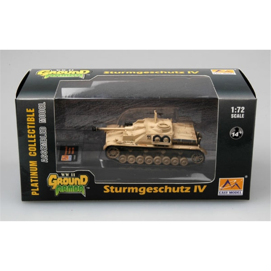 Easy Hobby 36130 1/72 Ölçek, Sturmgeschutz IV Eastern Front Autumn 1944 Tankı, Sergilemeye Hazır Plastik Model