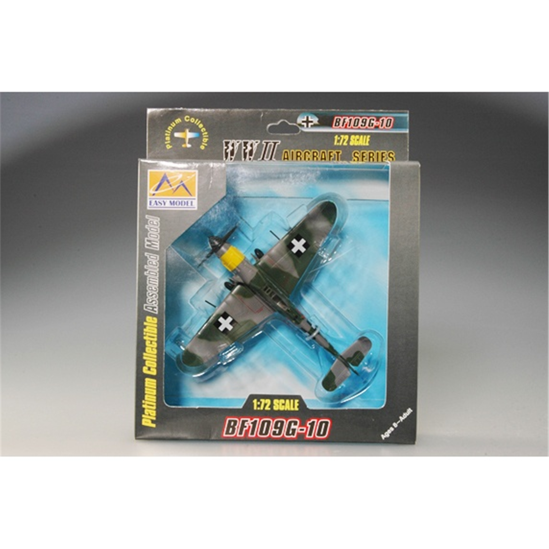 Easy Hobby 37204 1/72 Ölçek, BF-109G-10 Hungrian 1945 Savaş Uçağı, Sergilemeye Hazır Plastik Model