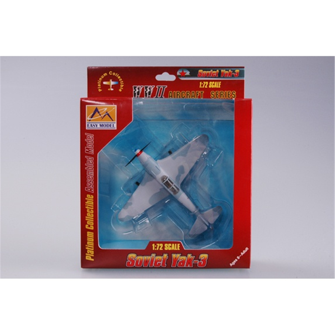 Easy Hobby 37229 1/72 Ölçek, Yak-3 1st Guards Fighter Div. 1945 Savaş Uçağı, Sergilemeye Hazır Plastik Model