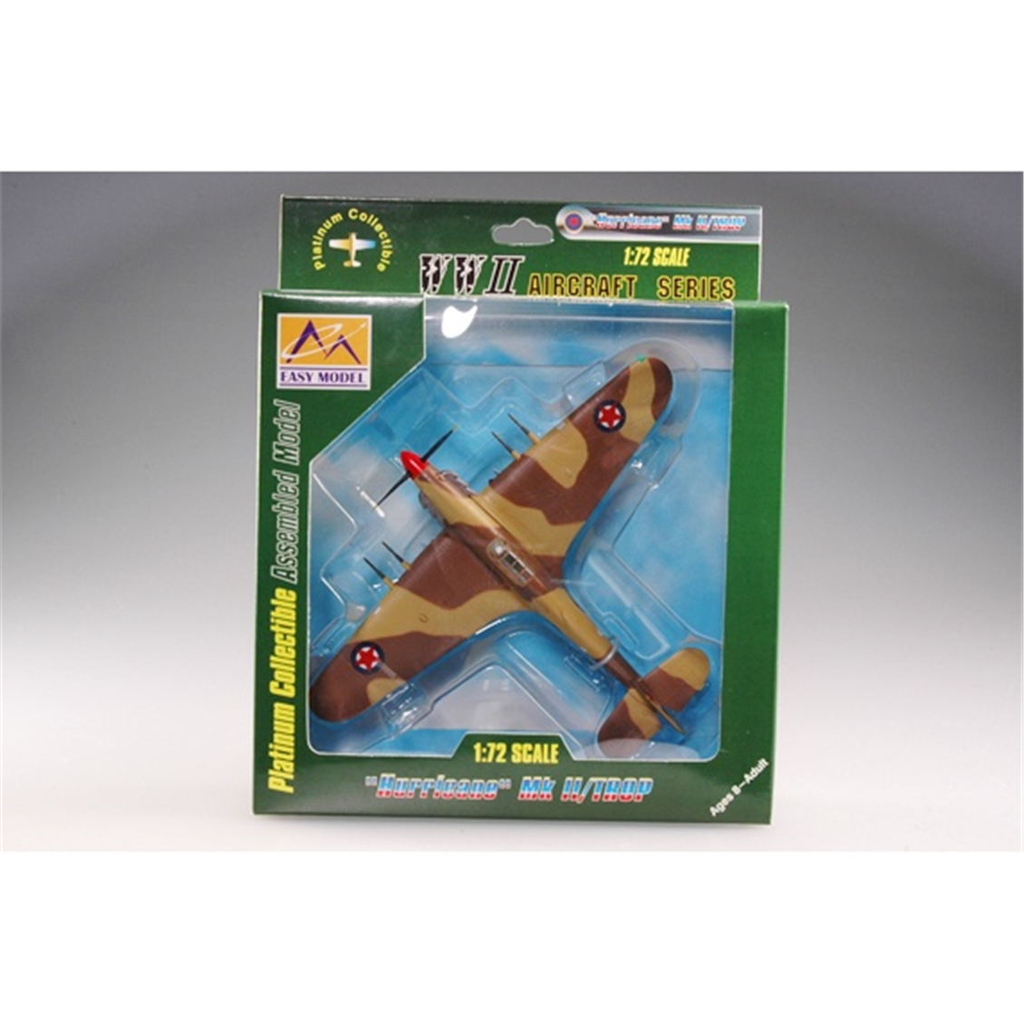 Easy Hobby 37268 1/72 Ölçek, Hurricane MKII 1944 Yugoslavia Savaş Uçağı, Sergilemeye Hazır Plastik Model
