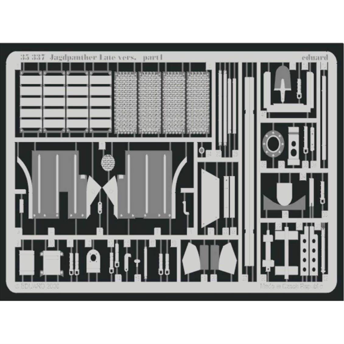 EDUARD 35337 1/35 Jagdpanther late vers. FOR TAMIY