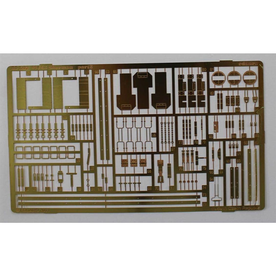 EDUARD 35369 1/35 M-4A3 Sherman FOR TAMIYA Maket D