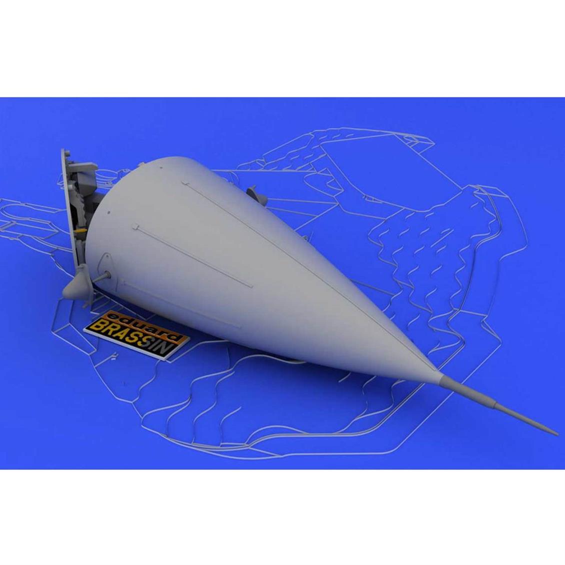 EDUARD 648033 1/48 F-16 radar late FOR TAMIYA Make