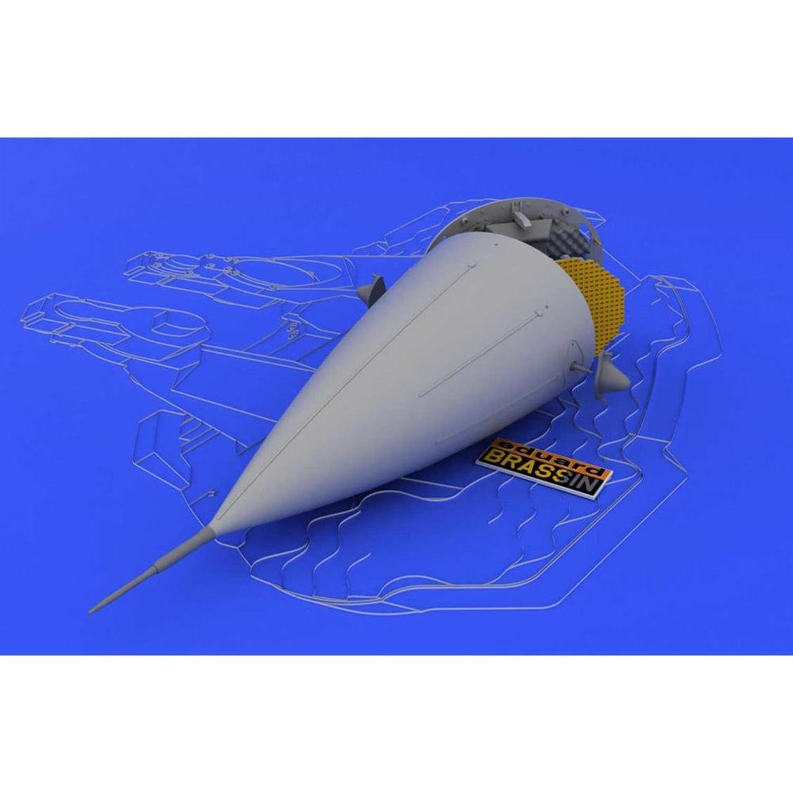 EDUARD 648033 1/48 F-16 radar late FOR TAMIYA Make