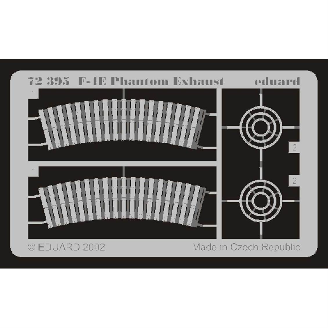 EDUARD 72395 1/72 F-4 exhaust Maket Detay Seti