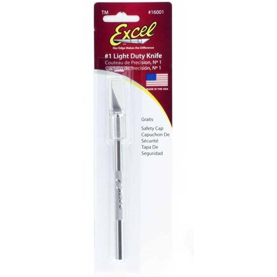 Excel 16001 K1 Alüminyum Hobi Maket Bıçağı