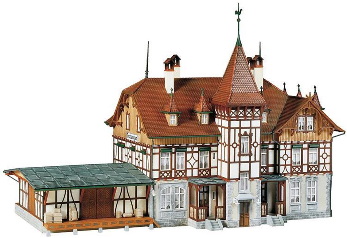 Faller 110114 1/87 Trossingen İstasyonu Demonte Plastik Maketi