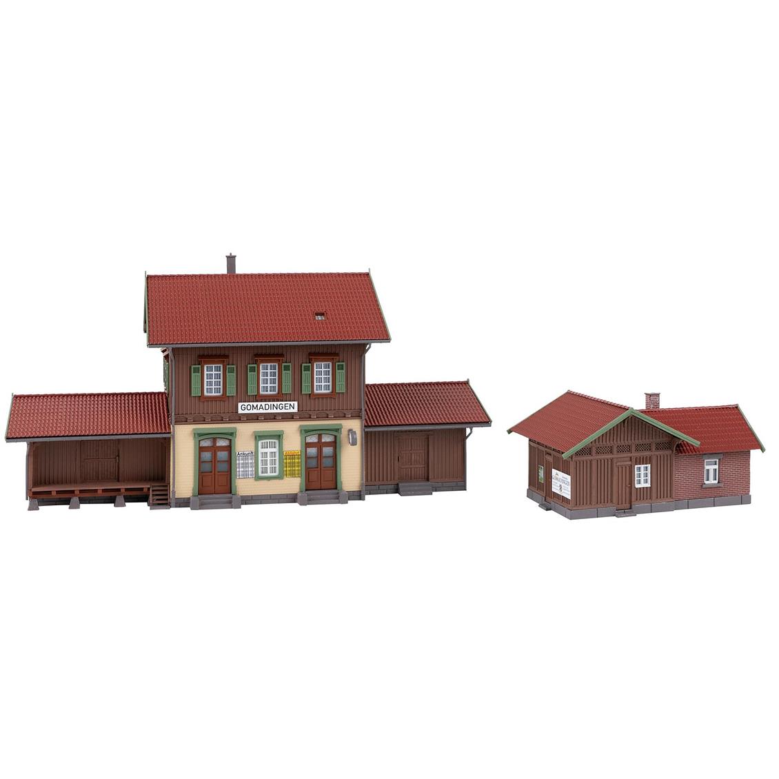 Faller 110146 1/87 Ölçek, Gomadingen İstasyonu, Plastik Model Kiti