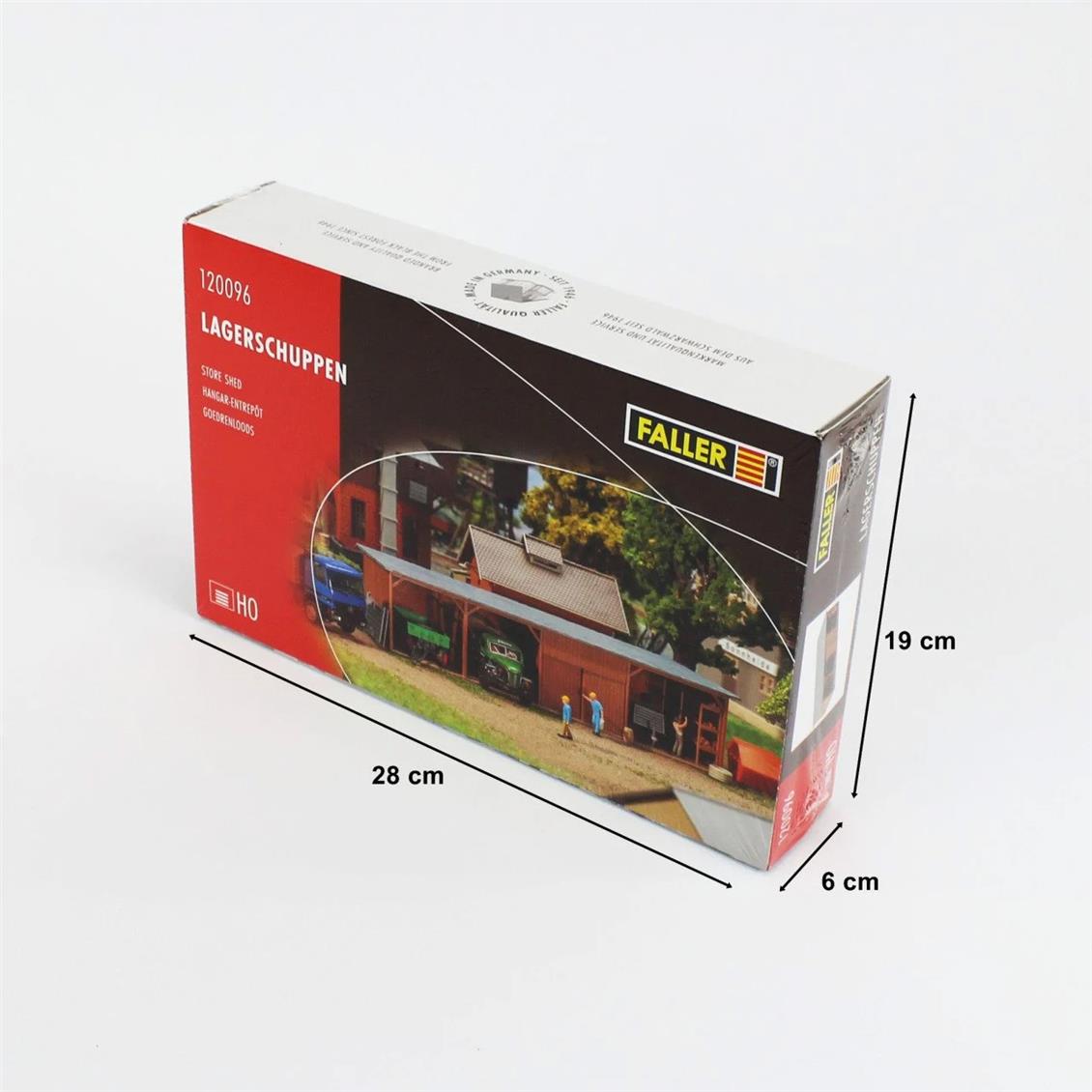 Faller 120096 1/87 Mağaza Sundurması Demonte Plastik Maketi