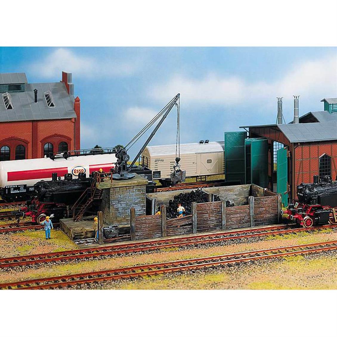 Faller 120131 1/87 Küçük Kömür İstasyonu Demonte Plastik Maketi