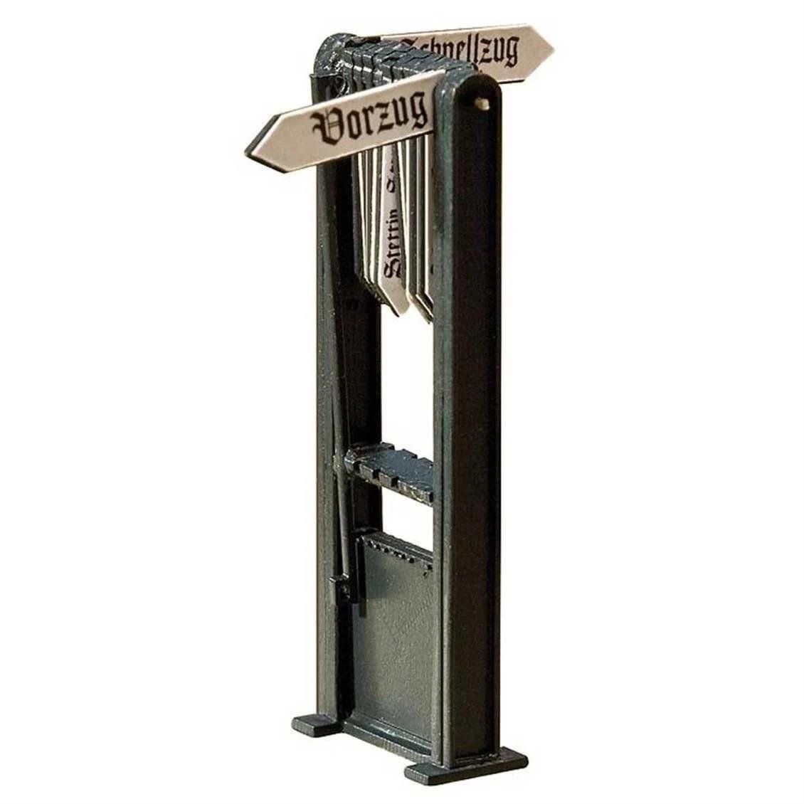 Faller 120233 1/87 Ölçek, Peron Uyarı Levhası, Plastik Model Kiti