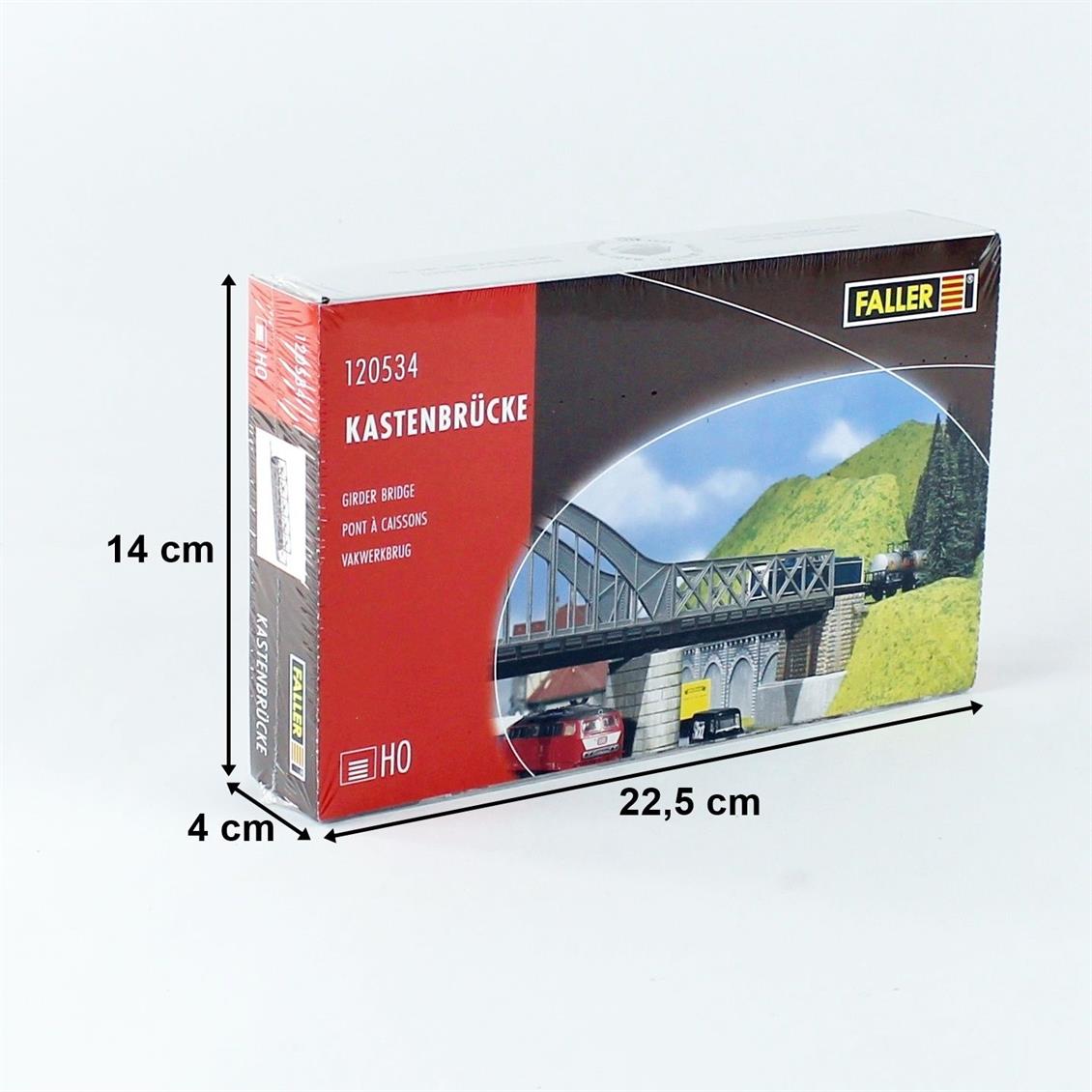 Faller 120534 1/87 Kemerli Çelik Köprü Demonte Plastik Maketi