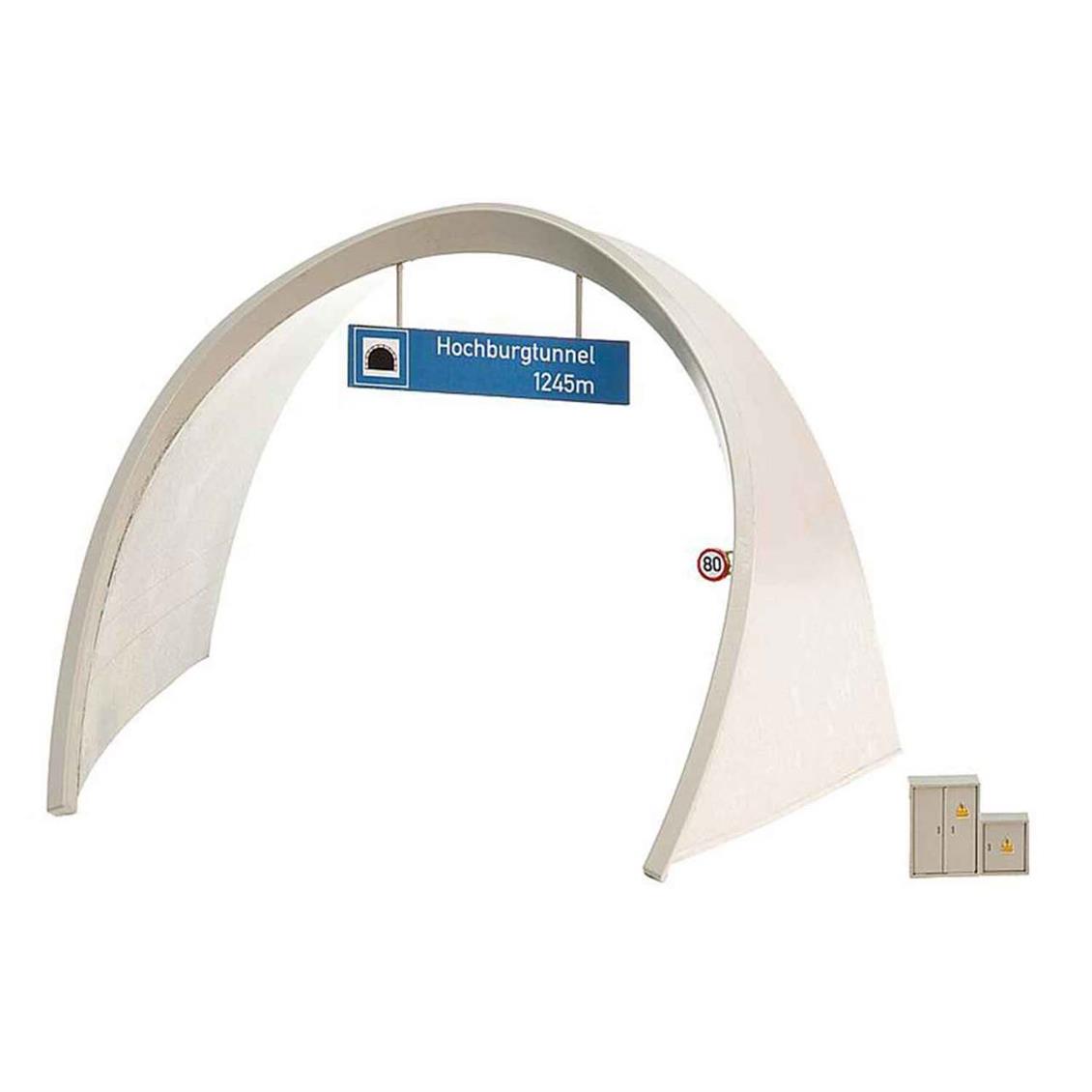 Faller 120562 1/87 Tünel Giriş / Çıkış Portali Demonte Plastik Maketi